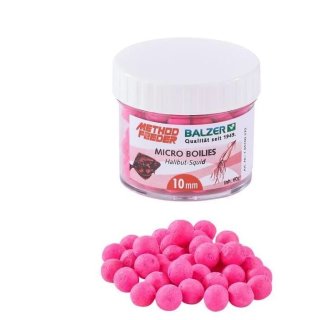 Balzer Micro Boilies Halibut-Squid 10mm 60g rosa