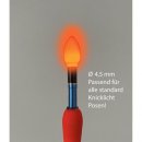 LED Knickl. Bulb 2 St./SB red