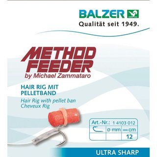Balzer Method Feeder Rig 0.20 Gr.12 12cm 5 Stück
