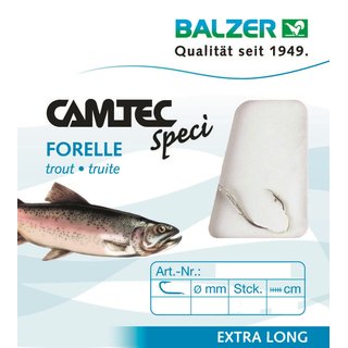 Balzer Camtec Forelle Gr.6 0,22mm 200cm 10 Stück