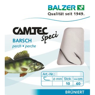 Balzer Camtec Barsch 60cm Gr.8 0,20mm 10 Stück