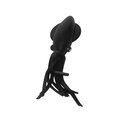 Oktopuss black  6,5cm 3St.SB