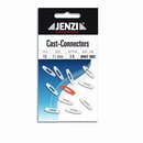 Jenzi Cast-Connectors 11 mm 10 Stück Schnurverbindung