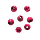 Jenzi Tungsten Perlen slotted fluo pink 4,6mm 5Stück