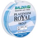 Balzer Platinum Royal Trout Blue 150m 0,25 7,0 kg