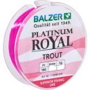 Balzer Platinum Royal Trout Pink 150m 0,25 7kg